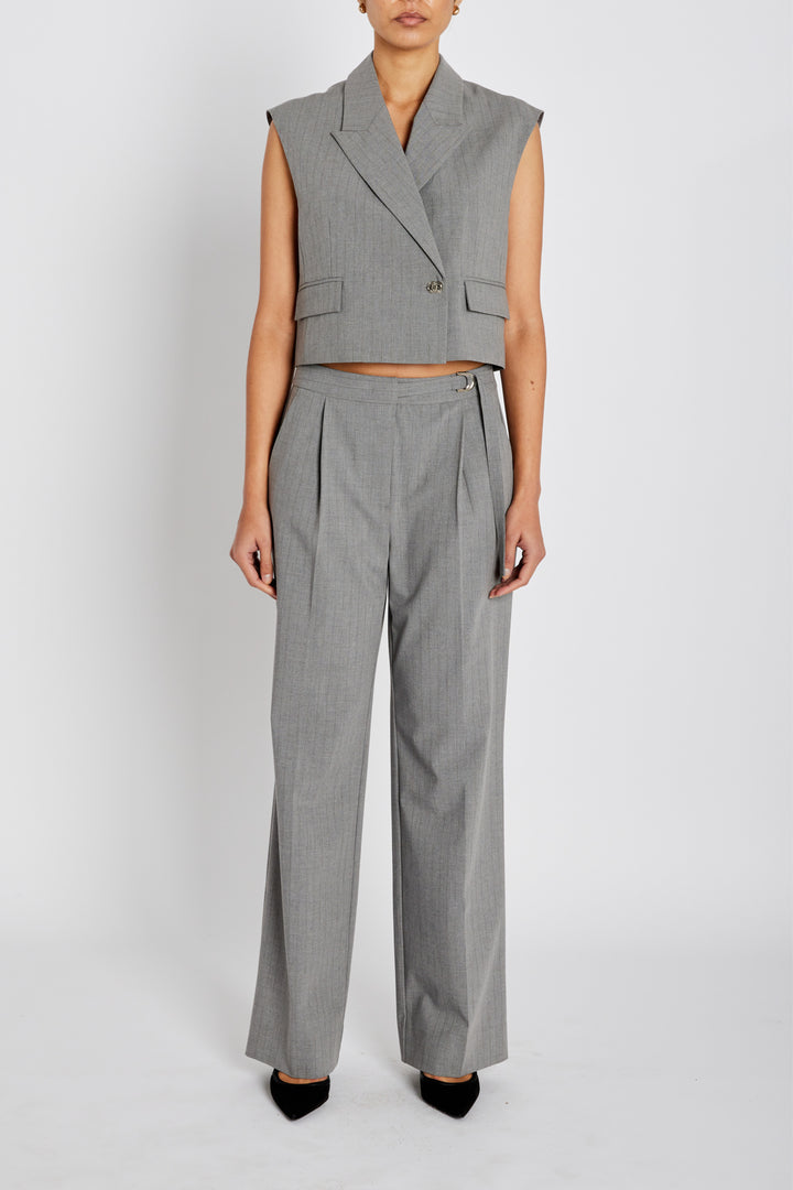 Bruuns Bazaar Women LataniaBBLinis waistcoat Vest Grey