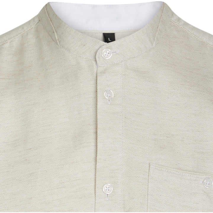 Bruuns Bazaar Men LinBBJour shirt Shirts White