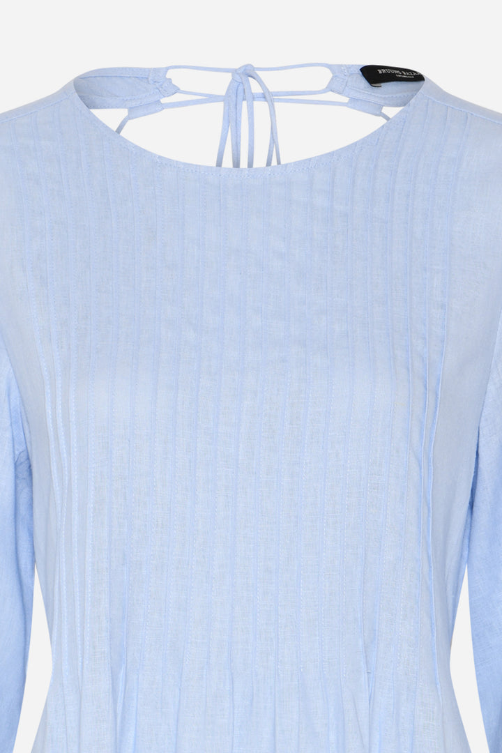 Bruuns Bazaar Women LinvisBBSilvena dress Dress Eventide Blue