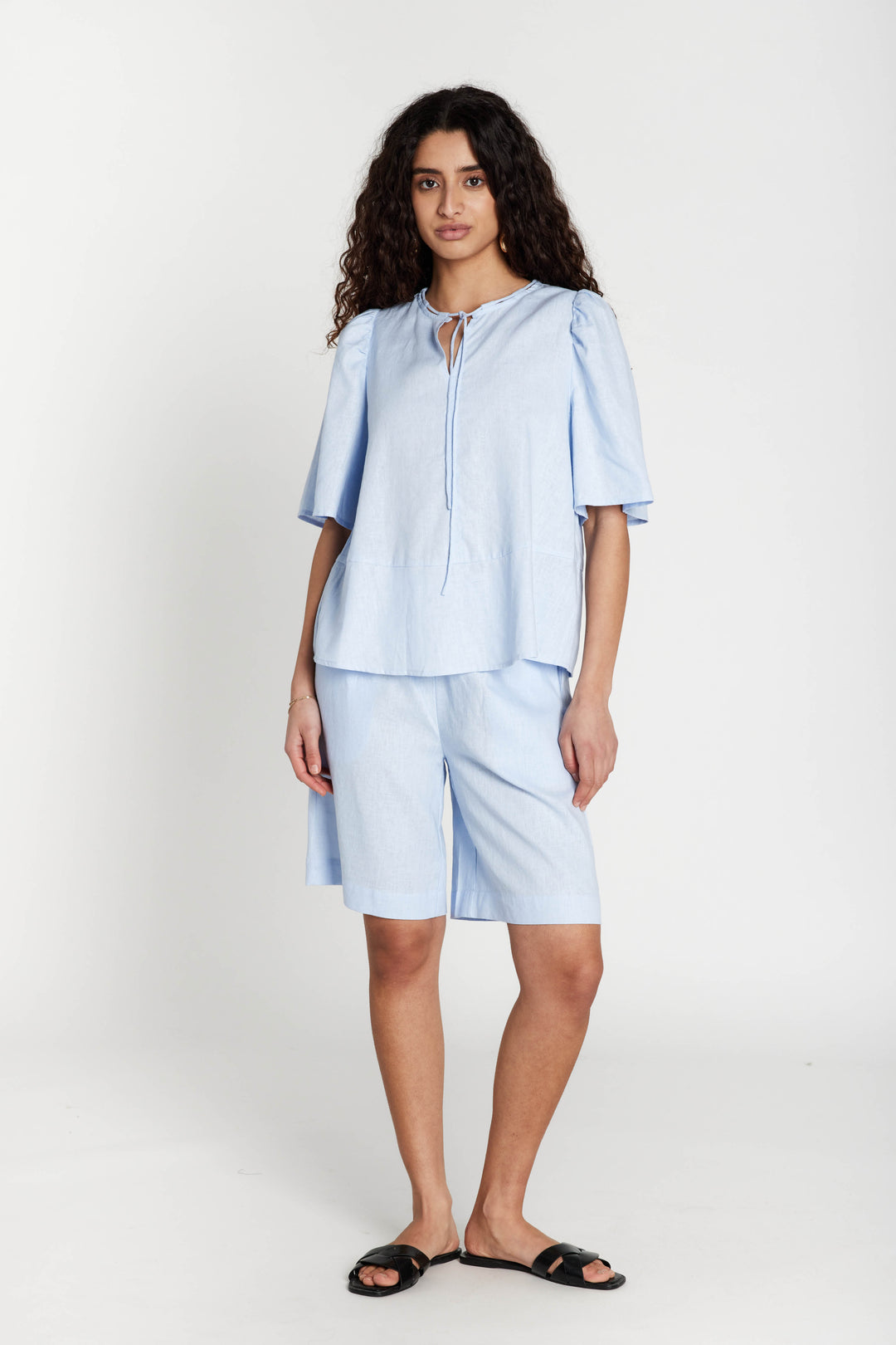 Bruuns Bazaar Women LinvisBBZalius shorts Shorts Eventide Blue