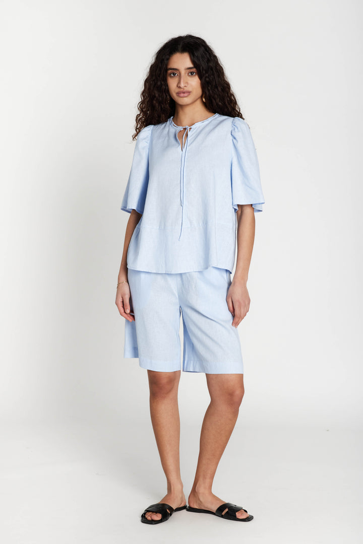 Bruuns Bazaar Women LinvisBBZalius shorts Shorts Eventide Blue