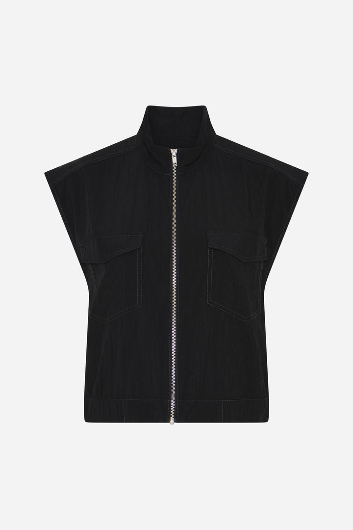 Bruuns Bazaar Women MasaolaBBVika waistcoat Vest Black