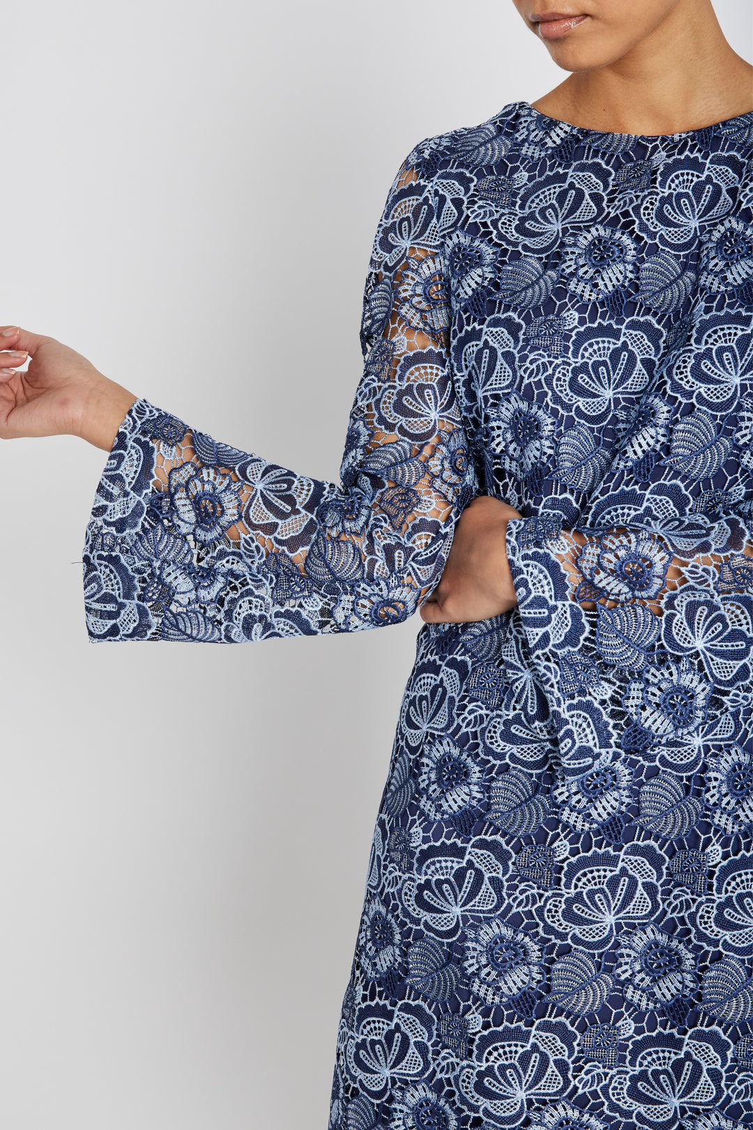 Bruuns Bazaar Women MauritiaBBLucille dress Dress Blue flower