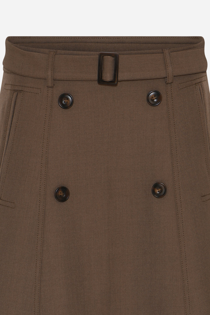 Bruuns Bazaar Women MedemiaBBTuri skirt Skirt Earth Brown