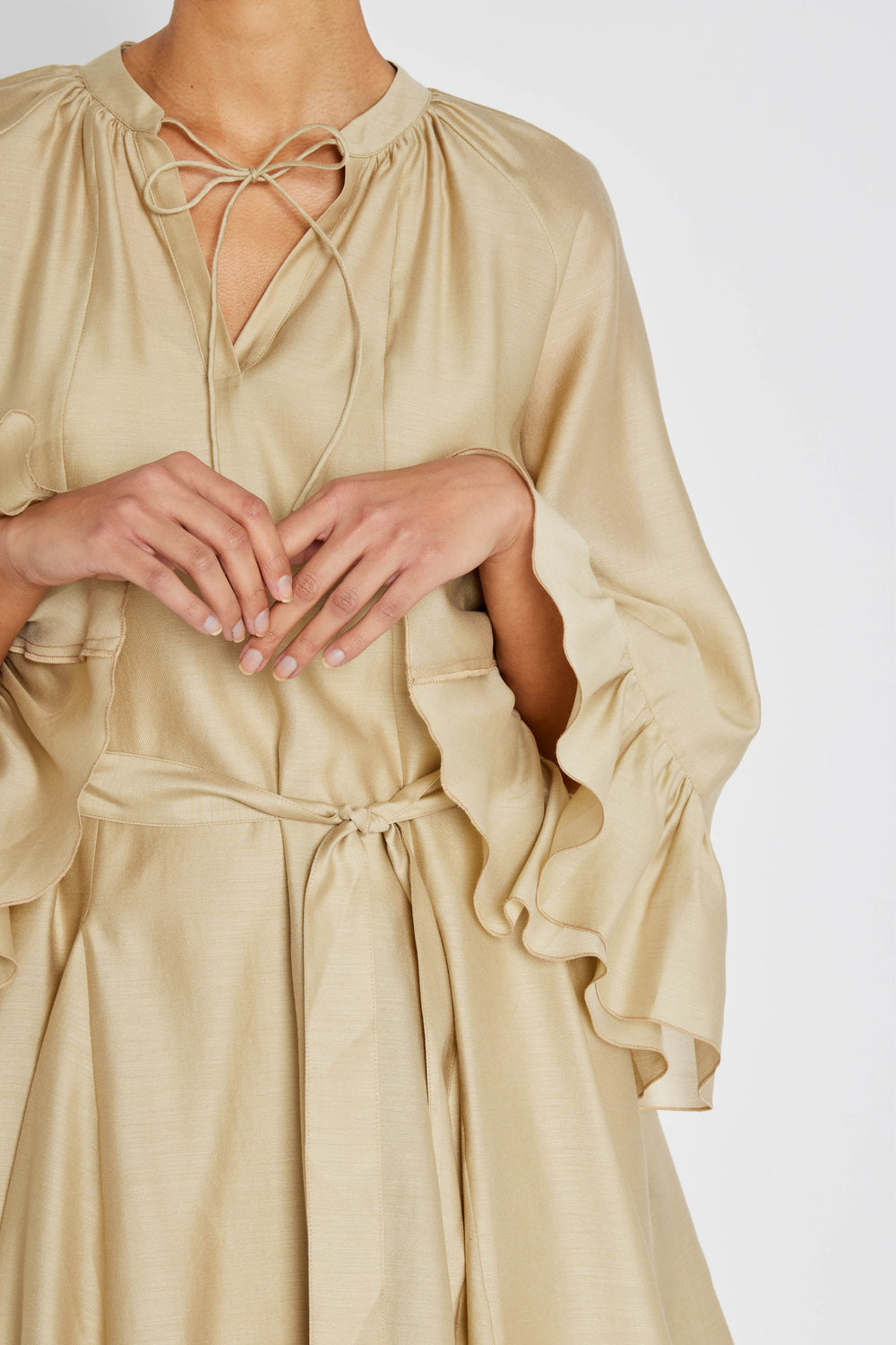 Bruuns Bazaar Women NengaBBSyrena dress Dress Light Camel