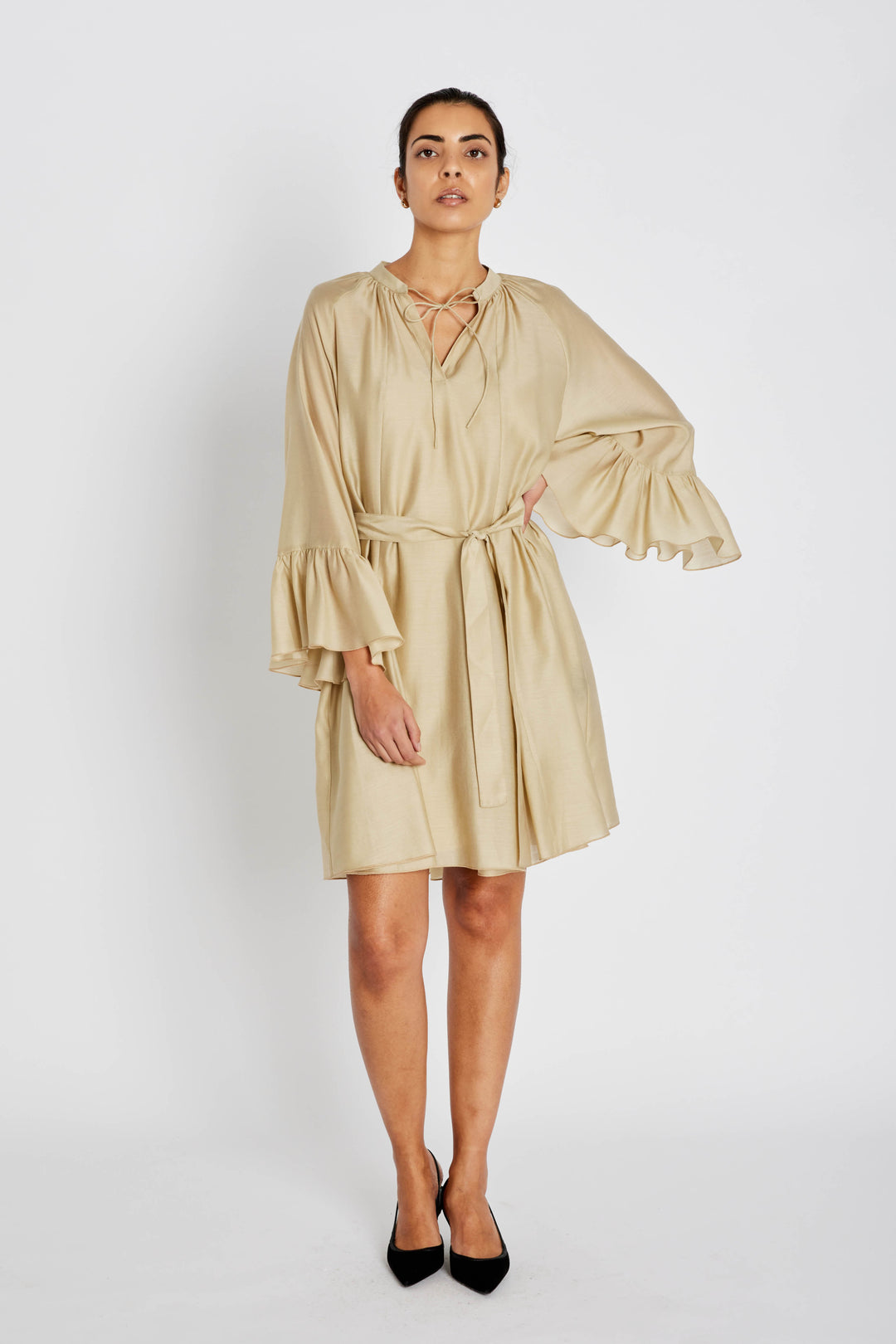 Bruuns Bazaar Women NengaBBSyrena dress Dress Light Camel