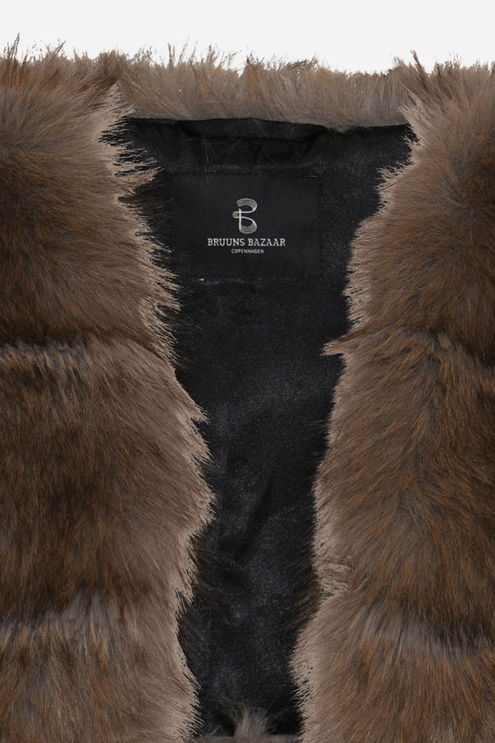 Bruuns Bazaar Women NoropsBBVilga bolero Outerwear Brown Fox