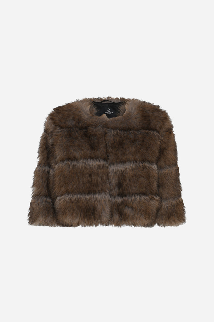 Bruuns Bazaar Women NoropsBBVilla jacket Outerwear Brown Fox