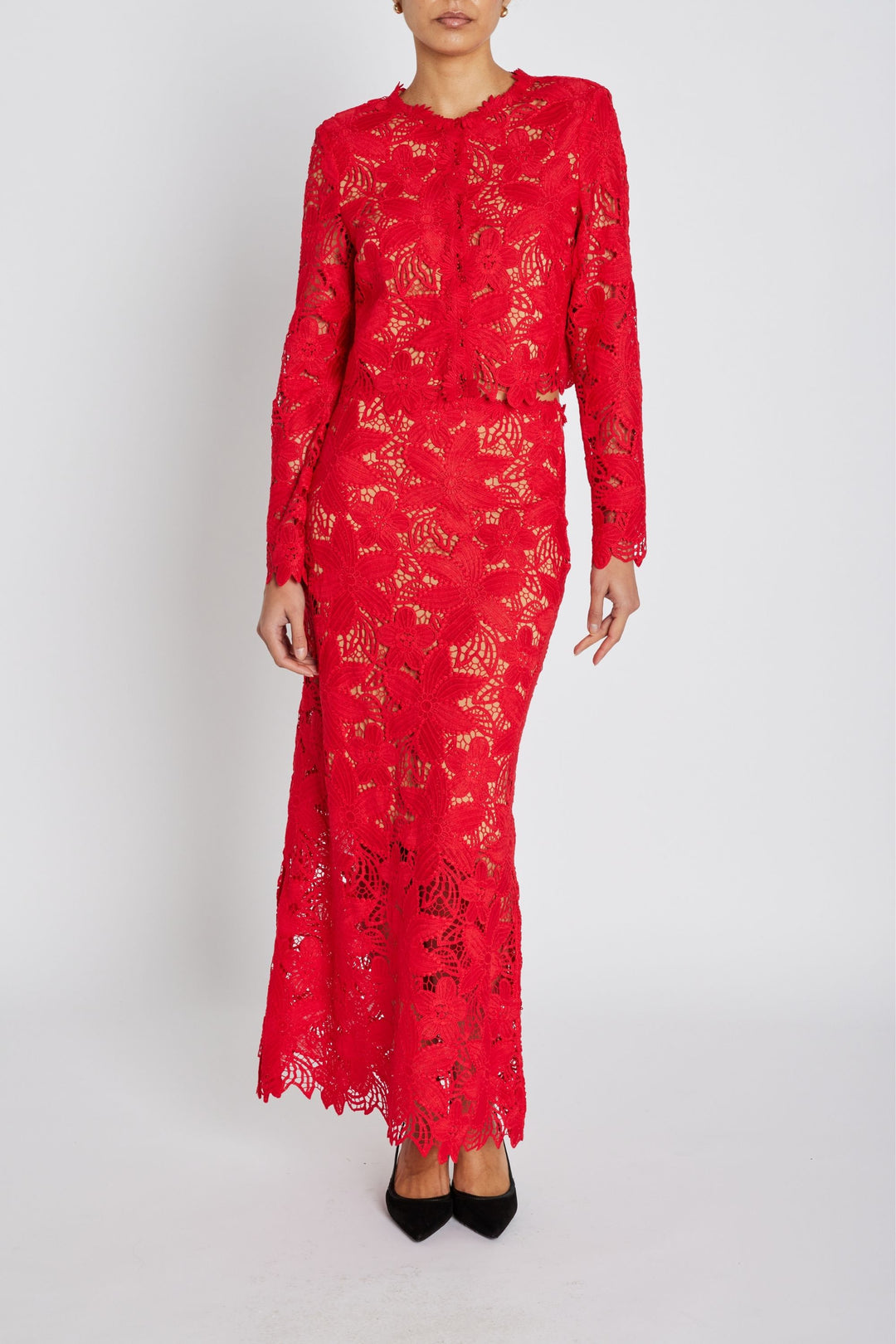 Bruuns Bazaar Women NypaBBToqa jacket Blazer True Red