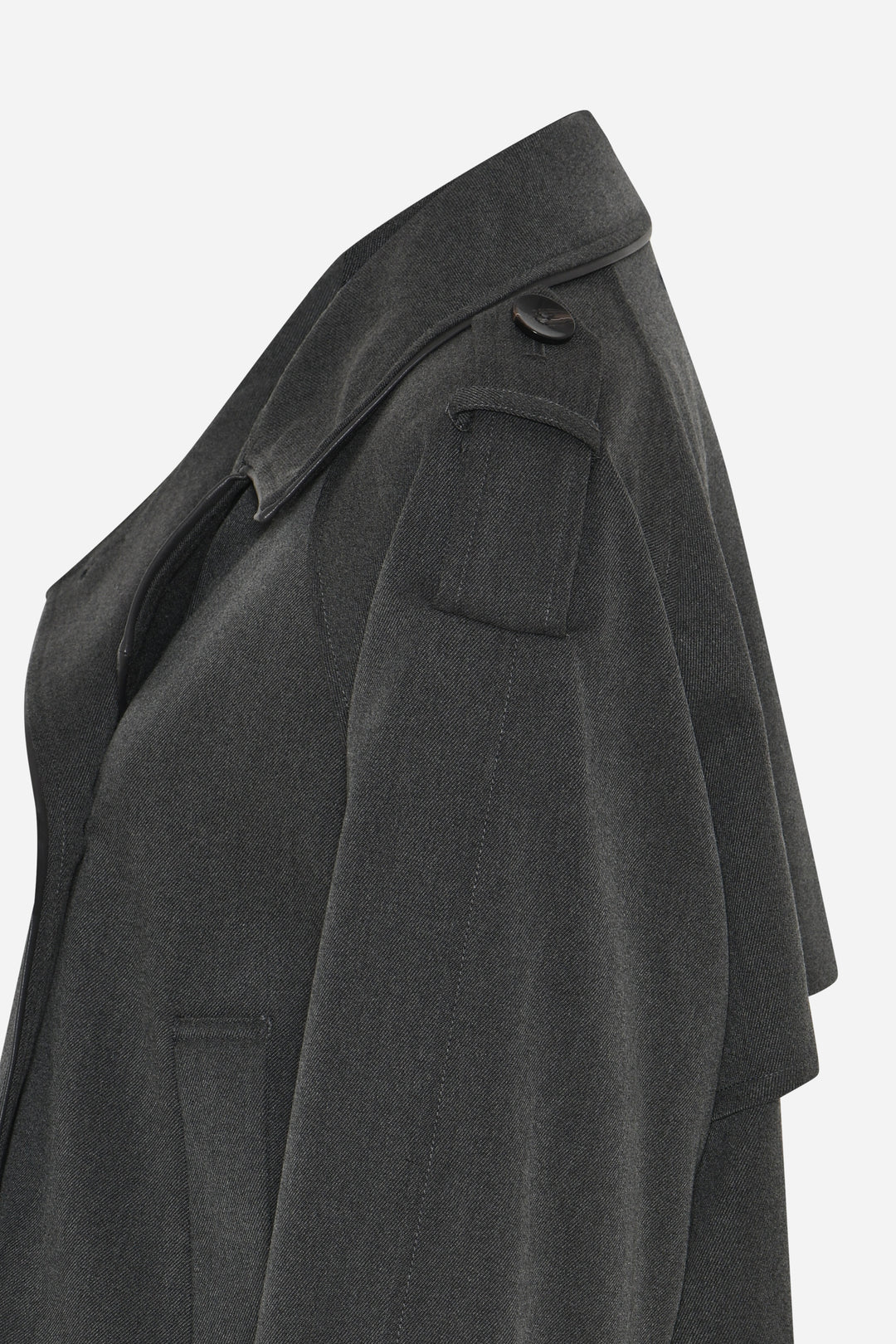 Bruuns Bazaar Women OncocaBBShort trenchcoat Outerwear Grey