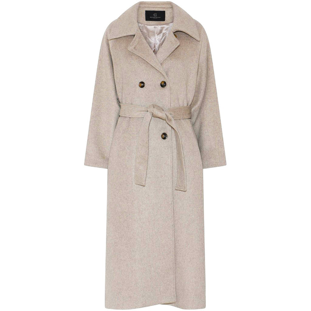 Bruuns Bazaar Women OranioBBBAuvira coat Outerwear .Sand