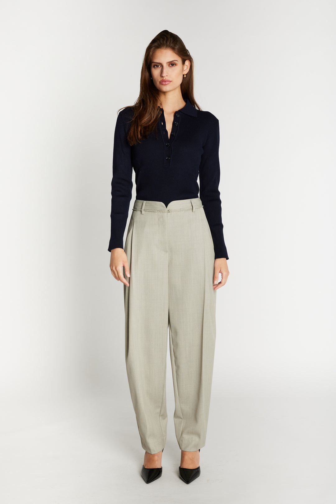 Bruuns Bazaar Women PhialaBBJonat pant Pants Beige Melange