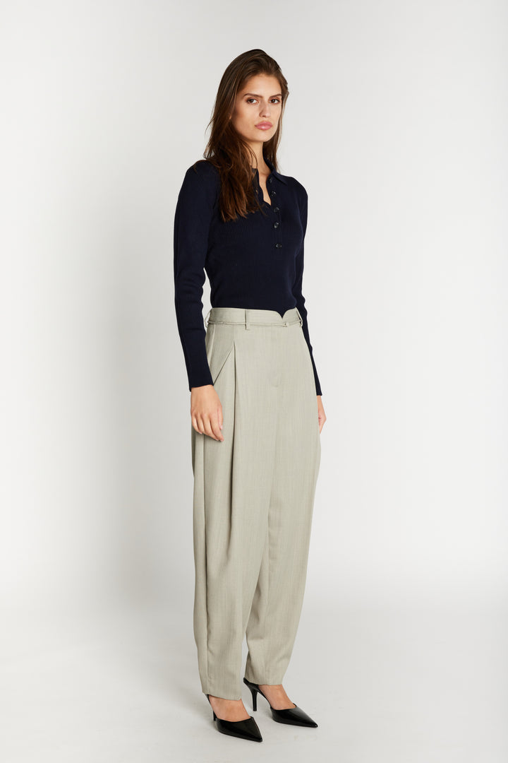 Bruuns Bazaar Women PhialaBBJonat pant Pants Beige Melange