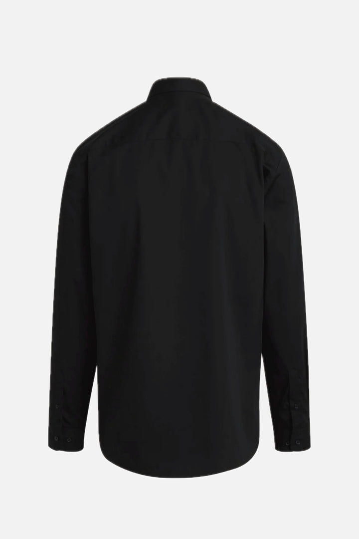 Bruuns Bazaar Men PiqueBBNorman shirt Shirts Black