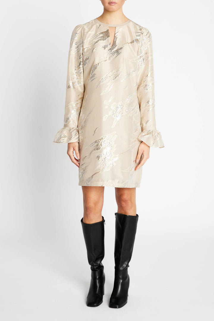 Bruuns Bazaar Women PlantagoBBTheni dress Dress Light Gold