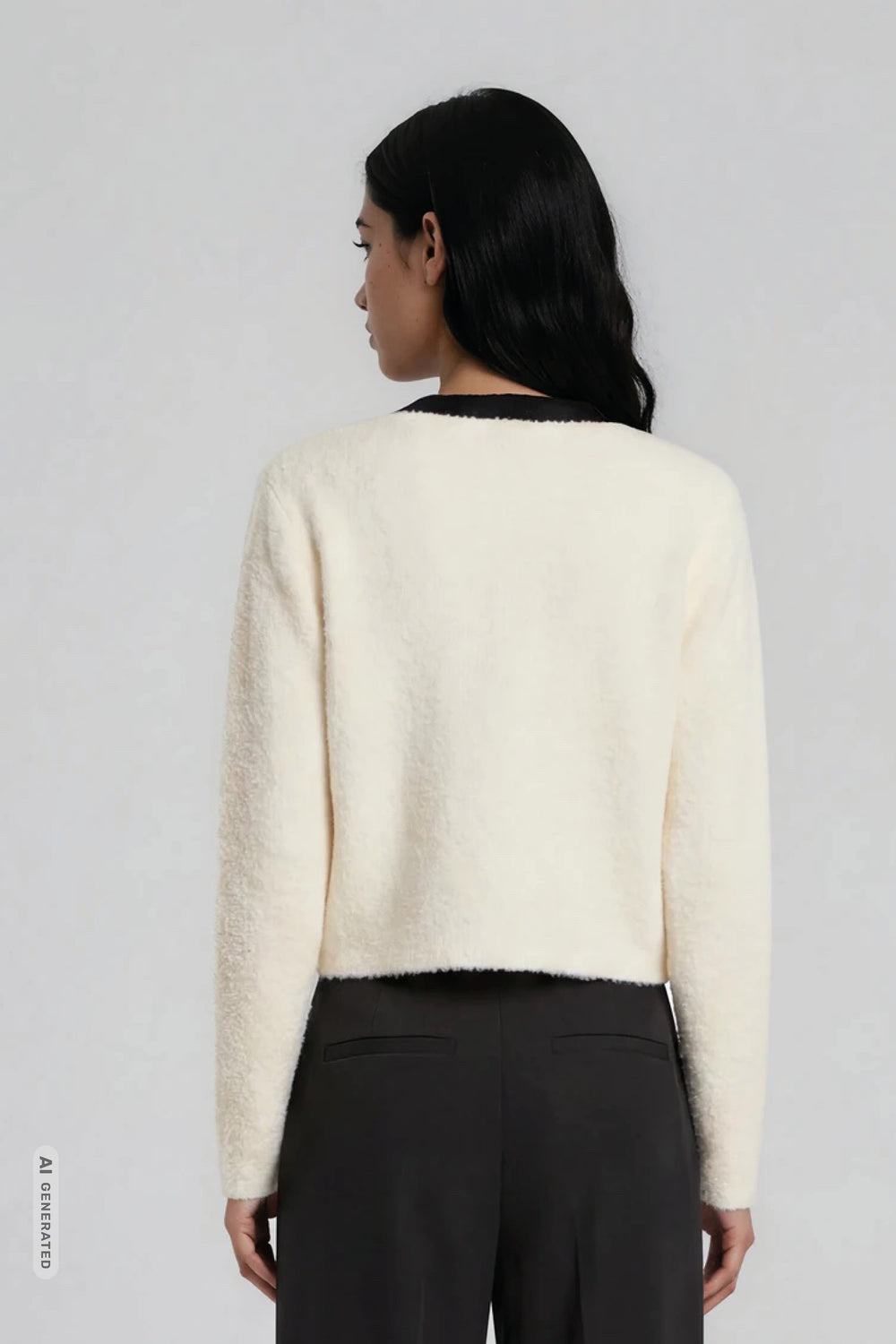 Bruuns Bazaar Women PompomBBFresia knit Knit Snow White