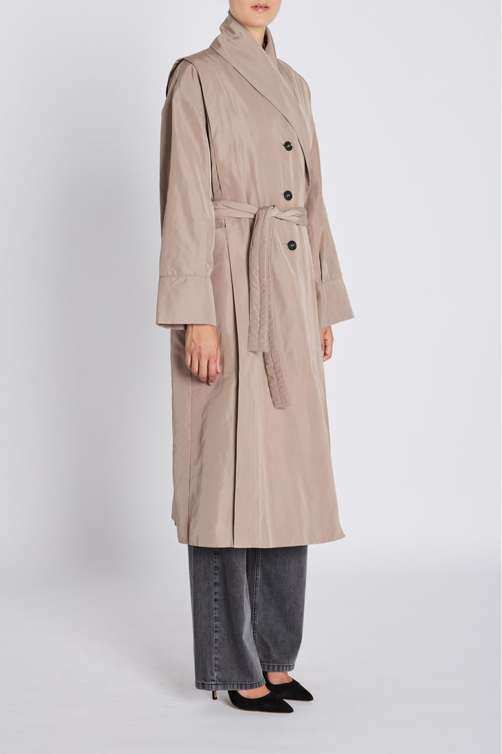 Bruuns Bazaar Women ReginaeBBMoanna coat Outerwear Fungi