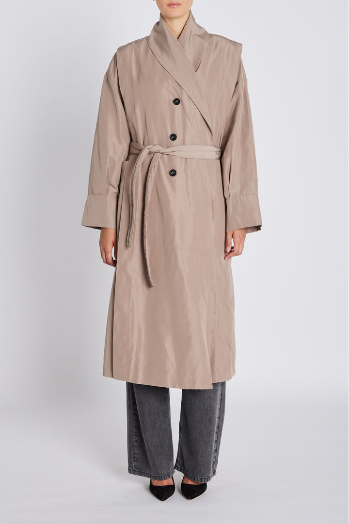 Bruuns Bazaar Women ReginaeBBMoanna coat Outerwear Fungi