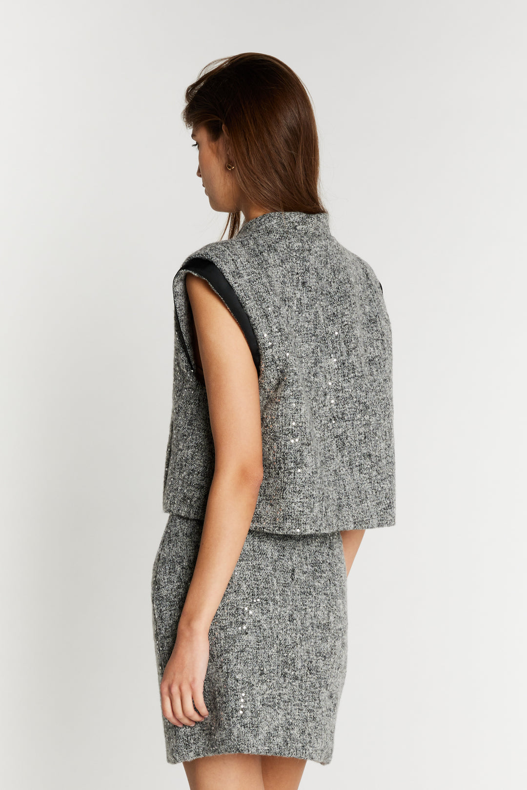 Bruuns Bazaar Women RhytisBBJoanina skirt Skirt Grey Melange