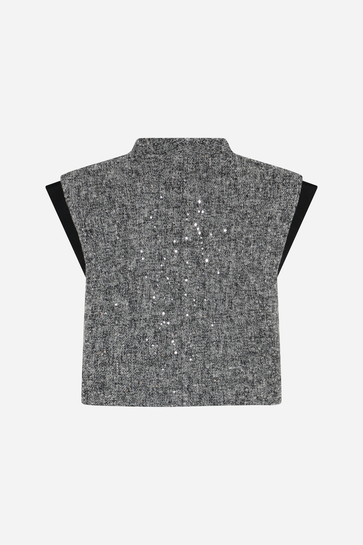 Bruuns Bazaar Women RhytisBBSila vest Vest Grey Melange