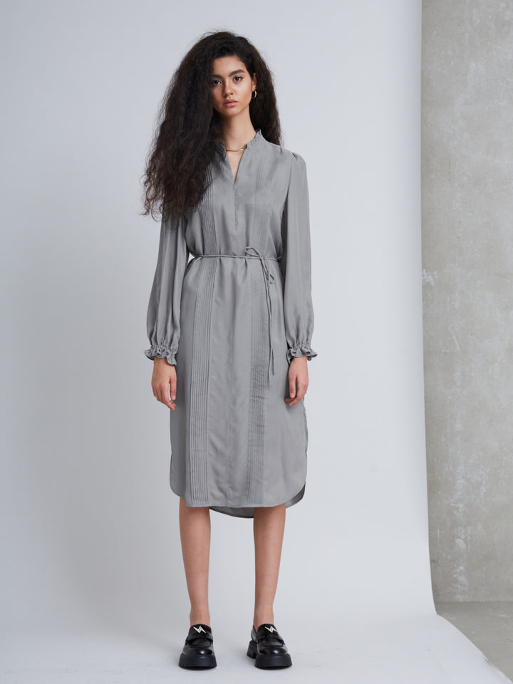 Bruuns Bazaar Women RockroseBBFillas shirt dress Dress Grey