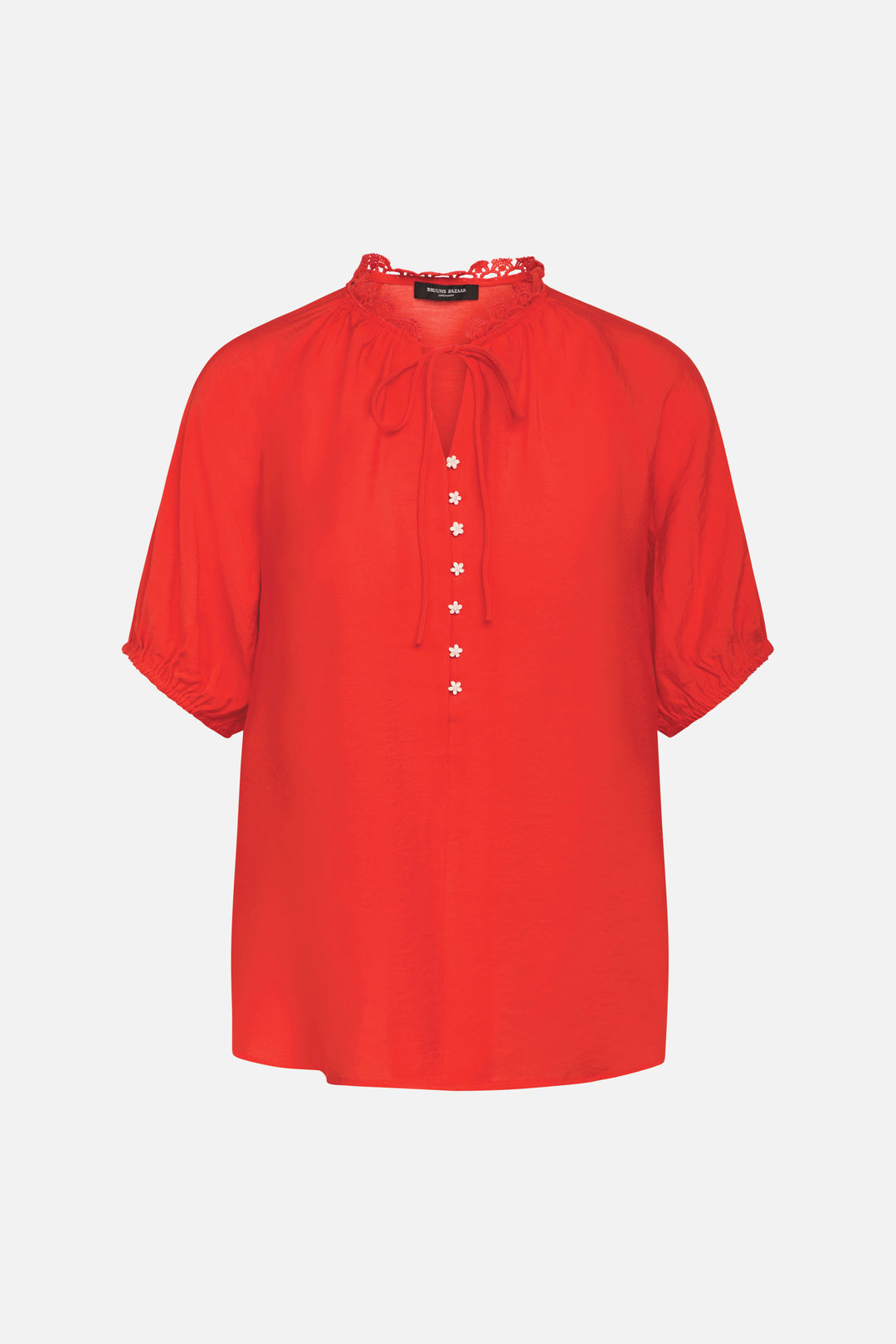 Bruuns Bazaar Women RosebayBBKarly shirt Blouse Flame