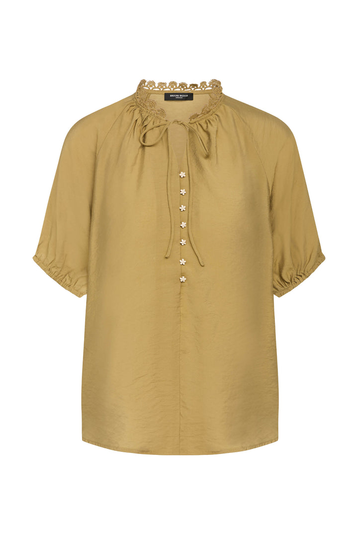 Bruuns Bazaar Women RosebayBBKarly shirt blouse Olive