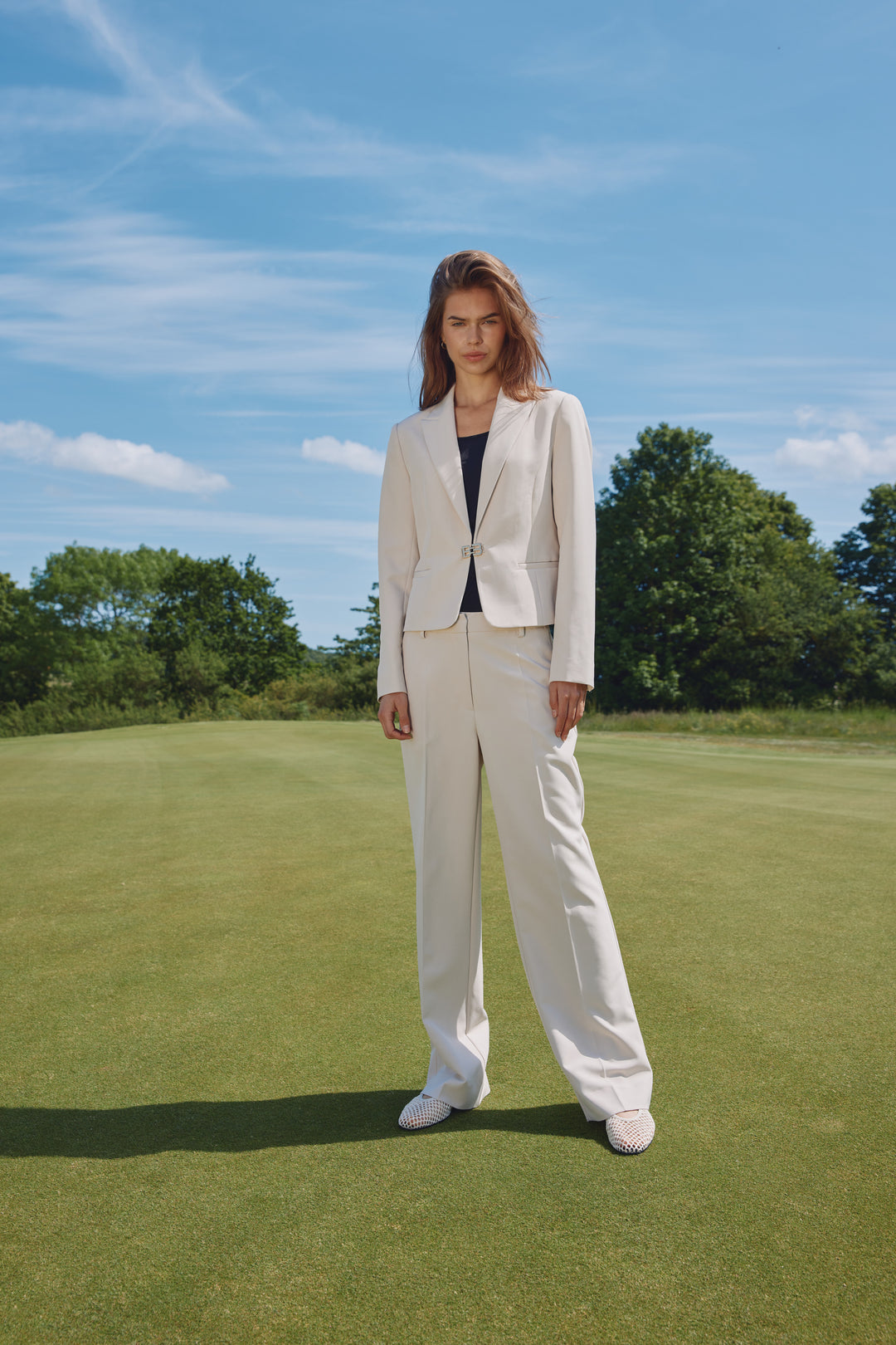 Bruuns Bazaar Women RubySusBBAcelia blazer Blazer Moonbeam