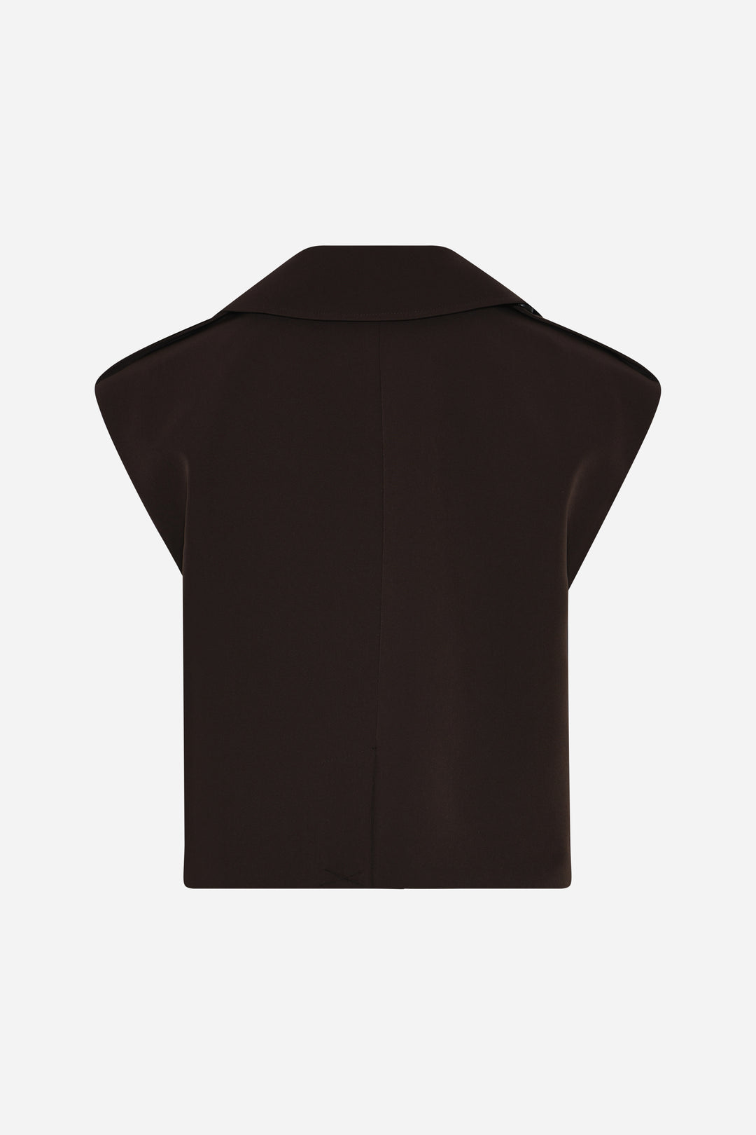 Bruuns Bazaar Women RubySusBBLita waistcoat Vest Dark Brown