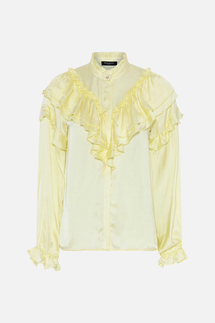 Bruuns Bazaar Women SerotinaBBElenor shirt Shirts Tender Yellow