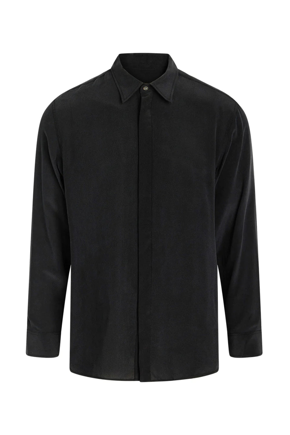 Bruuns Bazaar Men SilkBBGilbert shirt Shirts Black