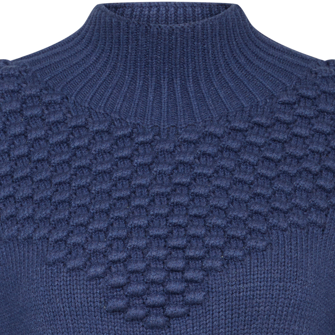 Bruuns Bazaar Women SimonaBBTampa knit Knit Dark Blue