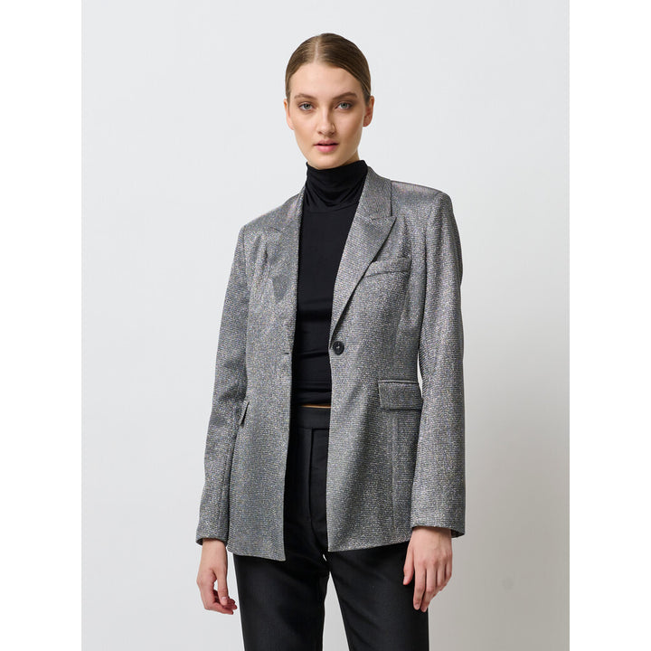 Bruuns Bazaar Women SnapdragonBBLucy blazer Blazer Silver