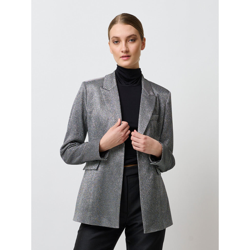 Bruuns Bazaar Women SnapdragonBBLucy blazer Blazer Silver