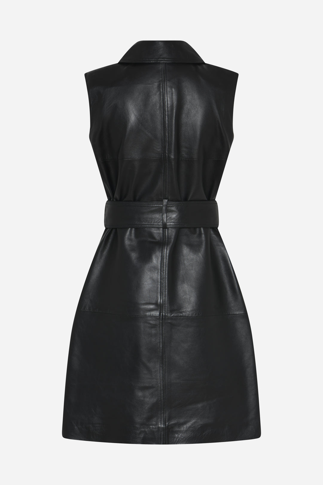 Bruuns Bazaar Women SoftBBToria Leather dress Dress Black
