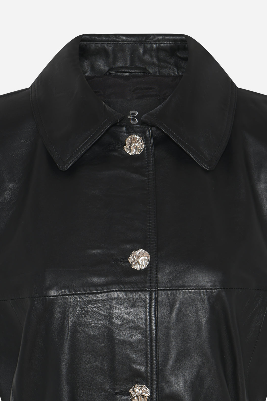 Bruuns Bazaar Women SoftBBToria Leather dress Dress Black