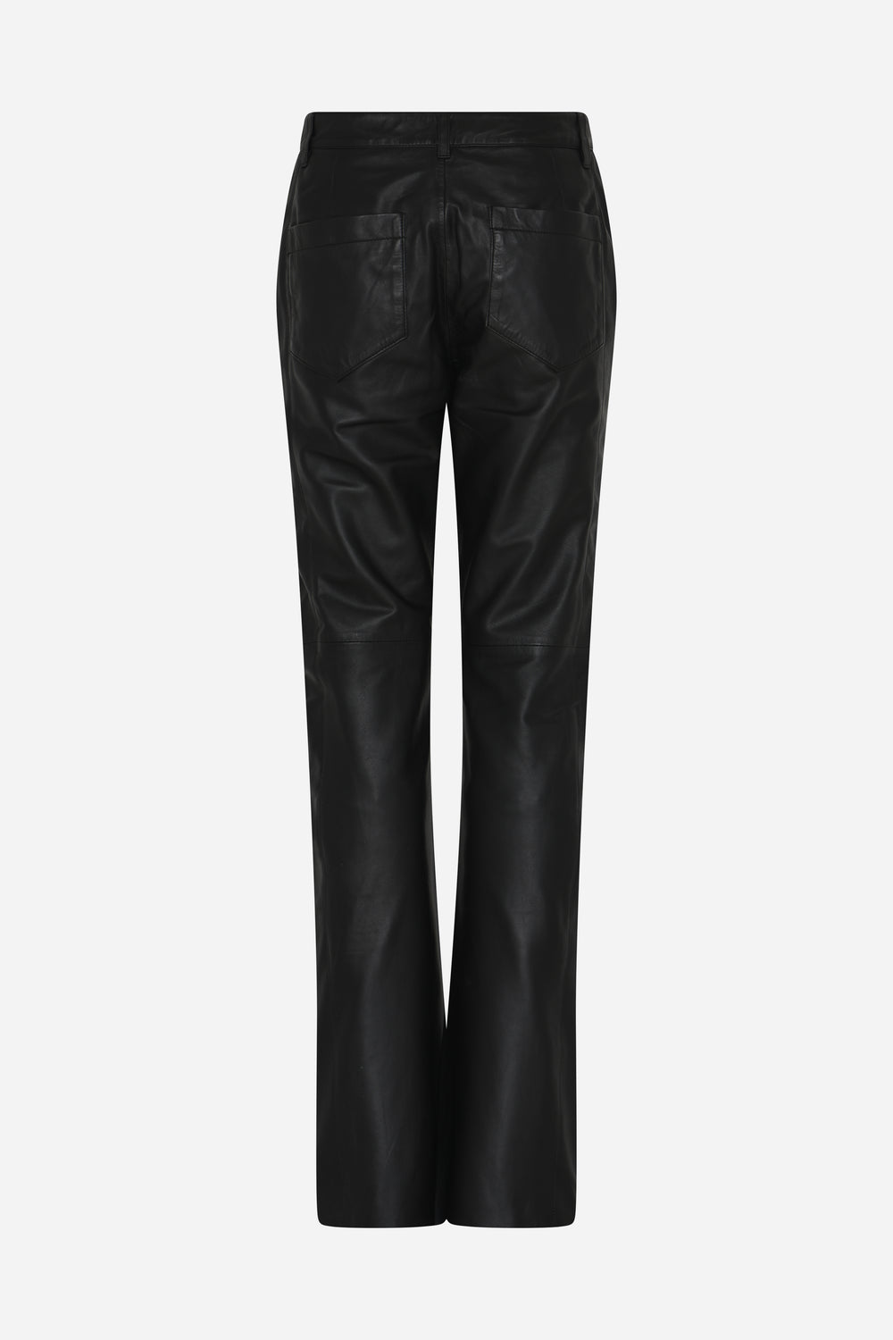 Bruuns Bazaar Women SoftiBBLiara leather pants Pants Black