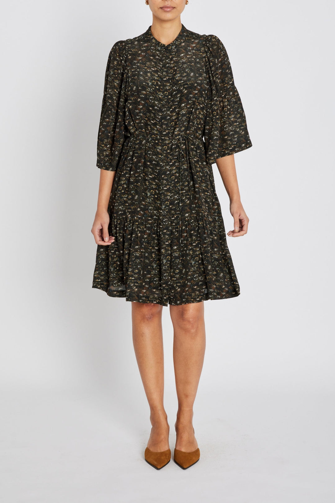 Bruuns Bazaar Women SolfiaBBImila dress Dress Dark AOP