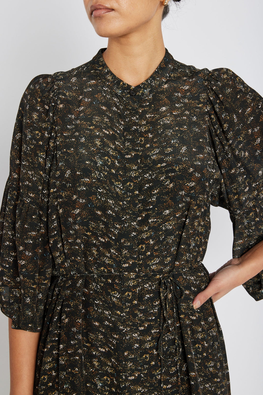 Bruuns Bazaar Women SolfiaBBImila dress Dress Dark AOP