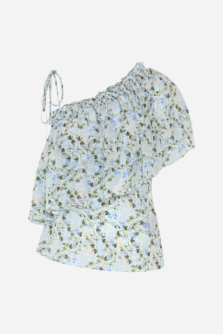 Bruuns Bazaar Women SolfiaBBSanja blouse Blouse Hawaii print