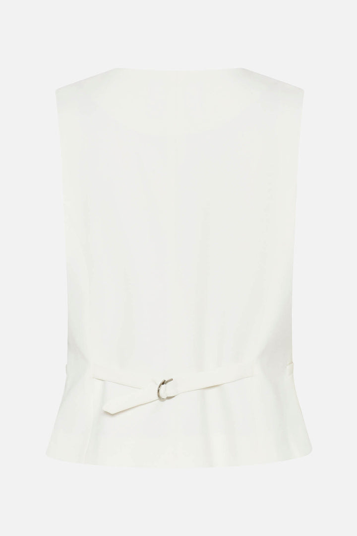 Bruuns Bazaar Women StaticeBBBielle waistcoat Blazer Snow White