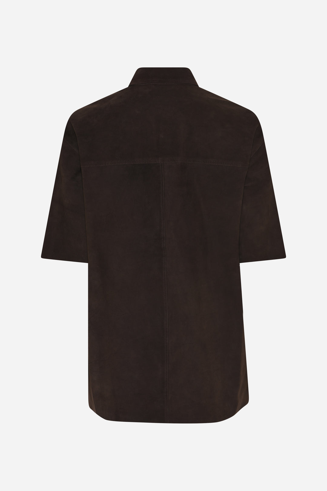 Bruuns Bazaar Women SuedaBBCastania suede shirt Shirts Dark Brown
