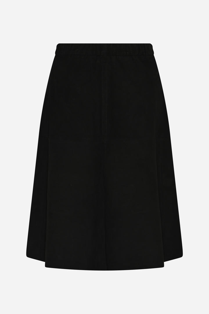 Bruuns Bazaar Women SuedaBBIrene suede skirt Skirt Black