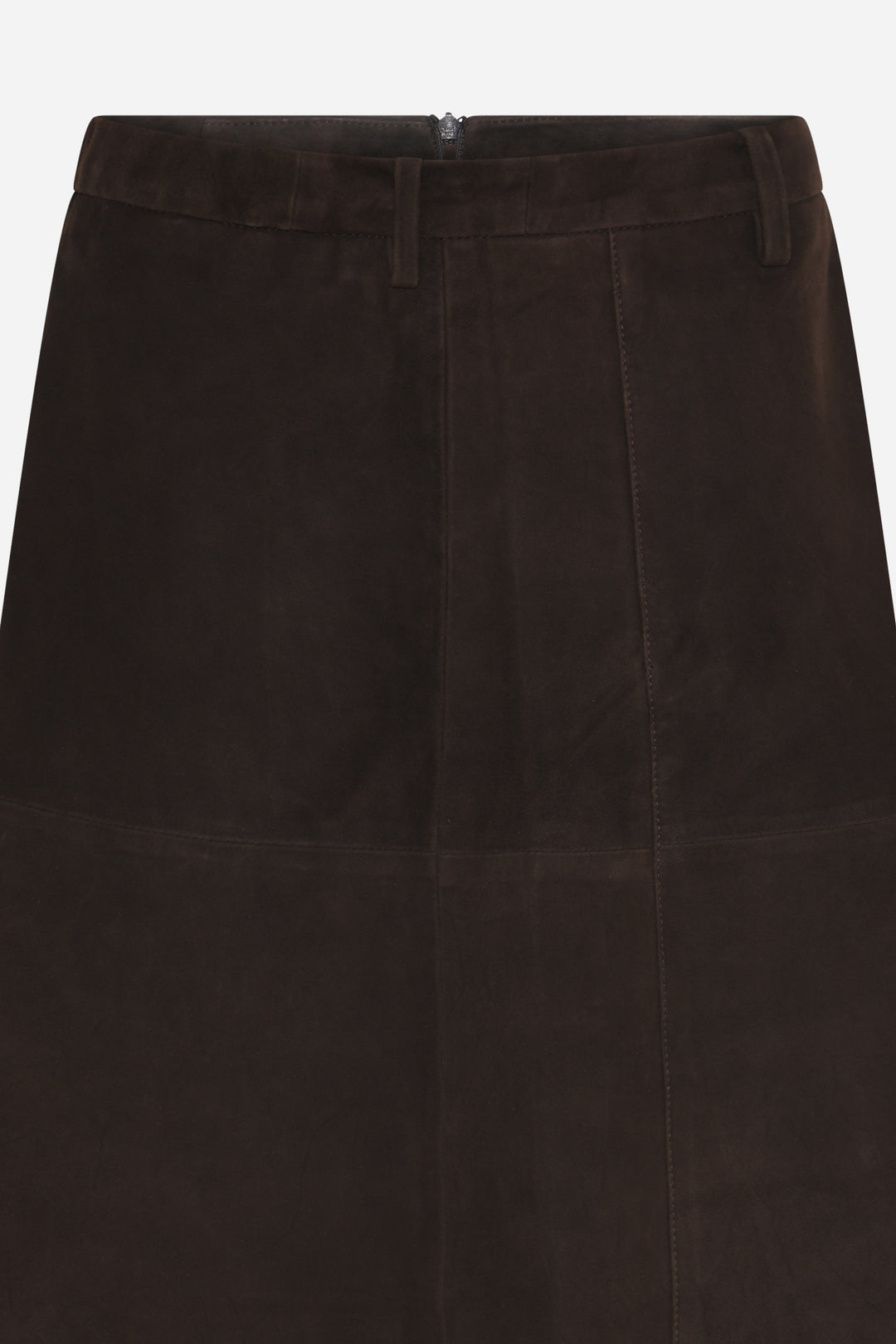 Bruuns Bazaar Women SuedaBBIrene suede skirt Skirt Dark Brown
