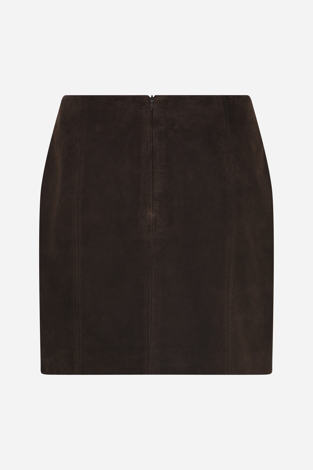 Bruuns Bazaar Women SuedaBBSianata suede skirt Skirt Dark Brown