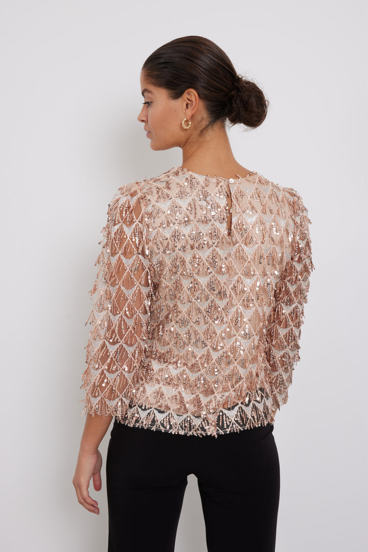 Bruuns Bazaar Women SweetbayBBLeonise blouse blouse Light peach