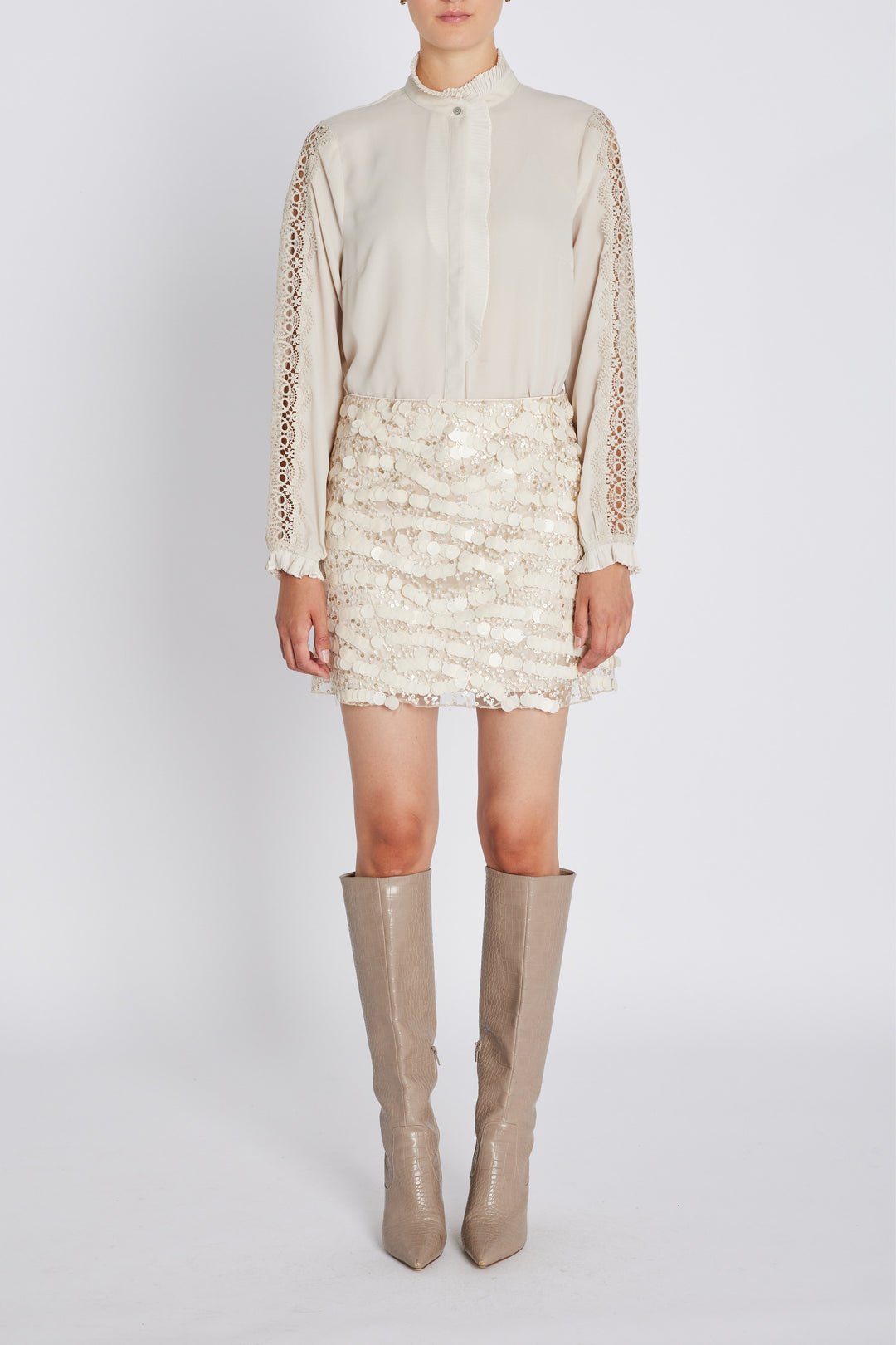 Bruuns Bazaar Women SweetpieBBJoannas skirt Skirt Cream