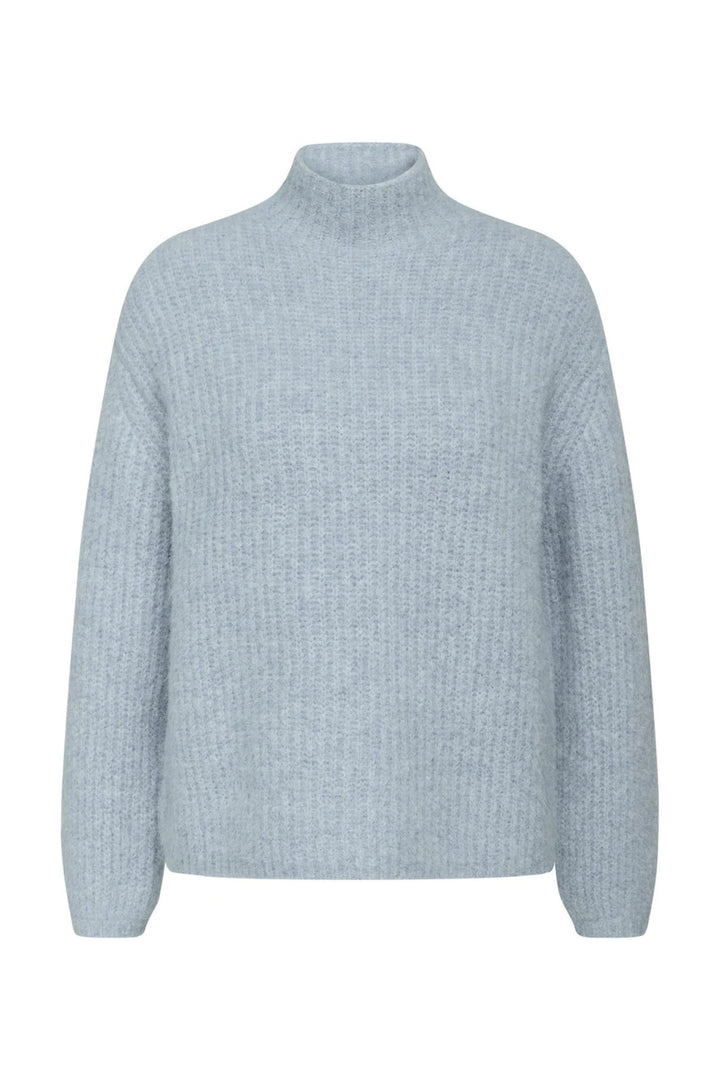 Bruuns Bazaar Women SyringaBBRika knit Knit Light blue