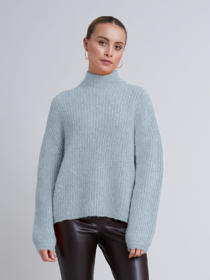 Bruuns Bazaar Women SyringaBBRika knit Knit Light blue