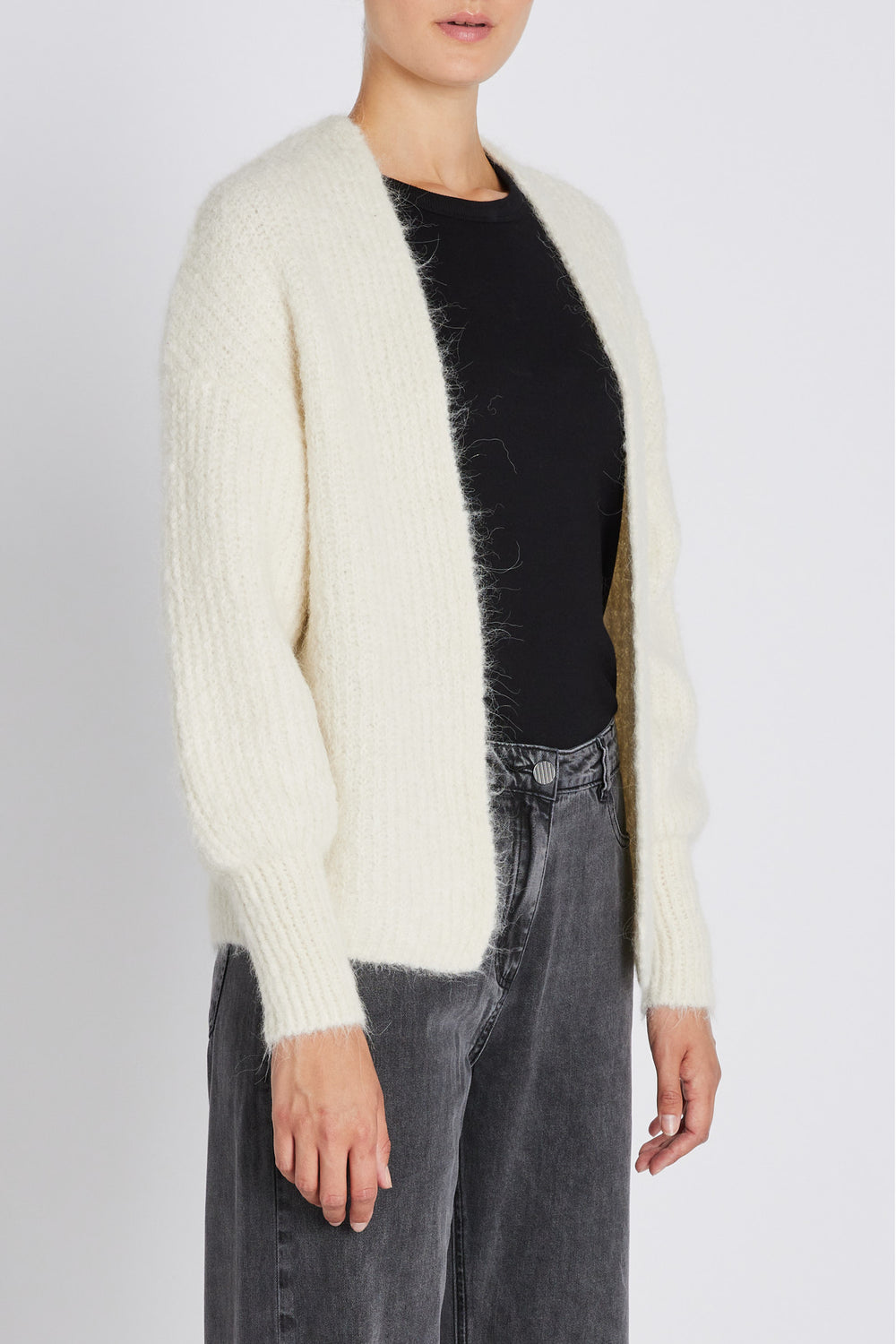 Bruuns Bazaar Women SyringaBBZallie knit Knit Snow White